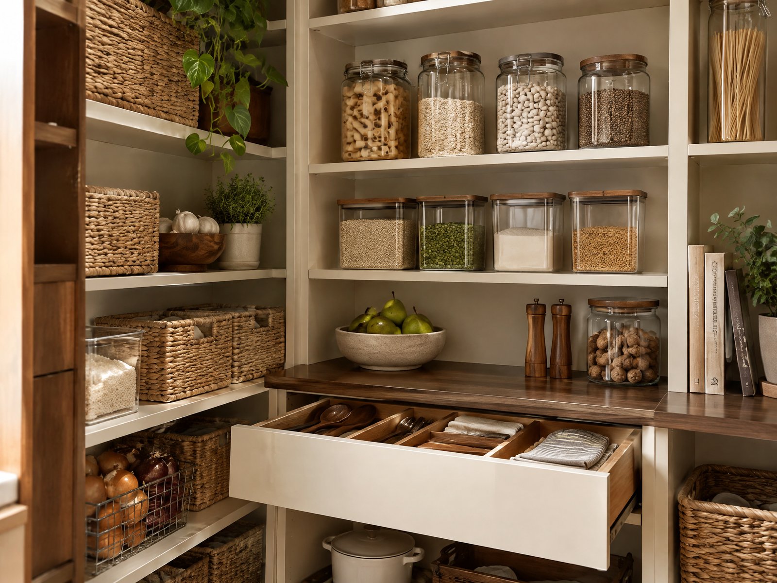 Interior styling photo for the guide: Organizing Products Worth Buying—and What to Skip